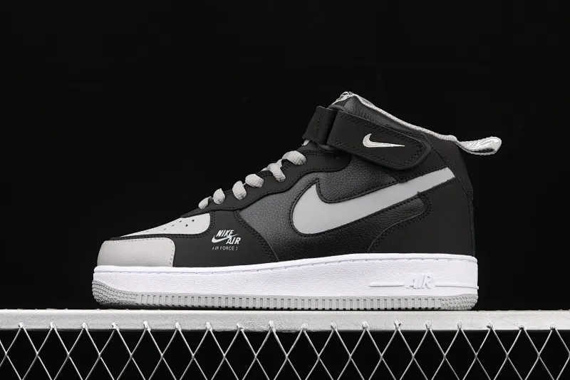 All categories Nk Air Force 1 Air Force series Nk Air Force 1 Mid Air Force mid-top Nk Air Force 1 Mid "Shadow Grey" Shadow Gray Air Force One Chinese casual sneakers BQ6819-008